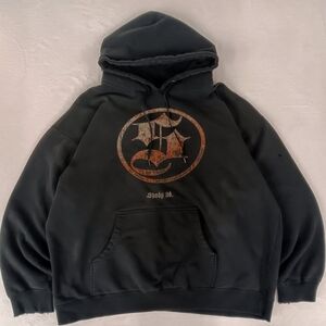 Y2k Shady Limited Black Graphic Hoodie Grunge XL